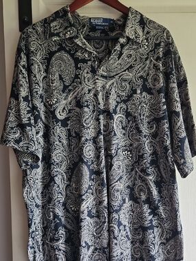 Polo By Ralph Lauren Mens Print Shirt